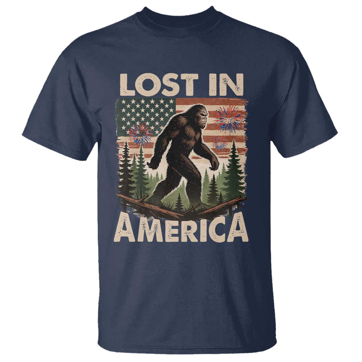 funny-4th-of-july-bigfoot-lost-in-america-t-shirt-patriotic-sasquatch-us-flag-fireworks
