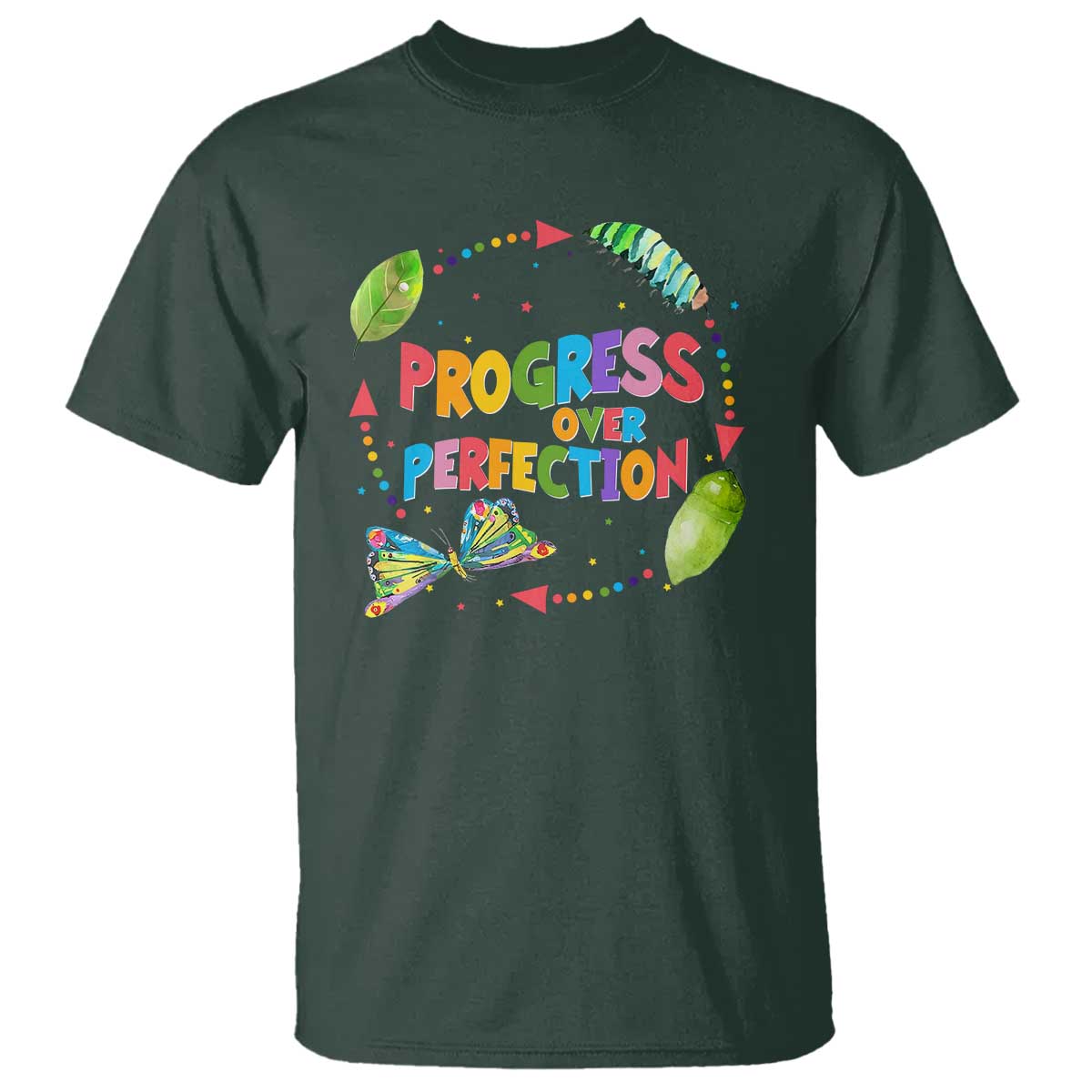 progress-over-perfection-t-shirt-caterpillar-back-to-school