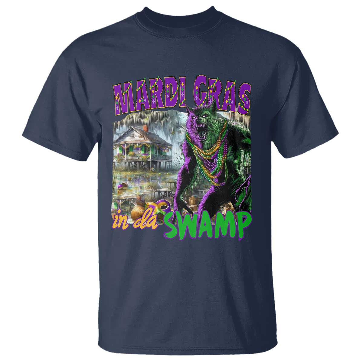 funny-mardi-gras-rougarou-t-shirt-mardi-gras-in-da-swamp-cryptids-of-louisiana