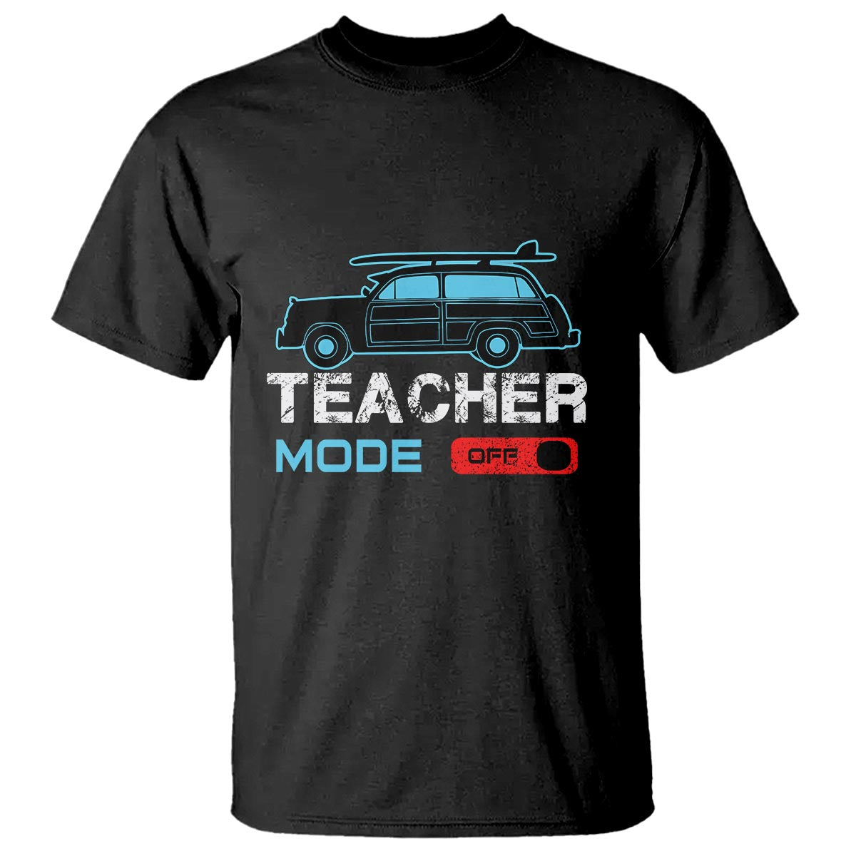 funny-summer-vacation-t-shirt-teacher-mode-off-beach-van-surfing