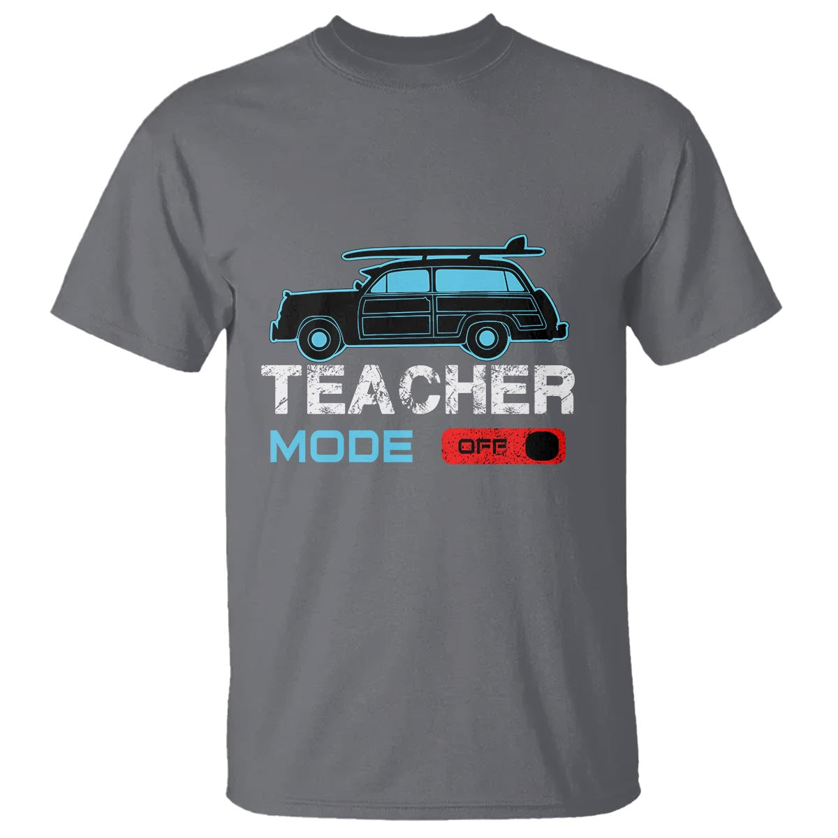 funny-summer-vacation-t-shirt-teacher-mode-off-beach-van-surfing