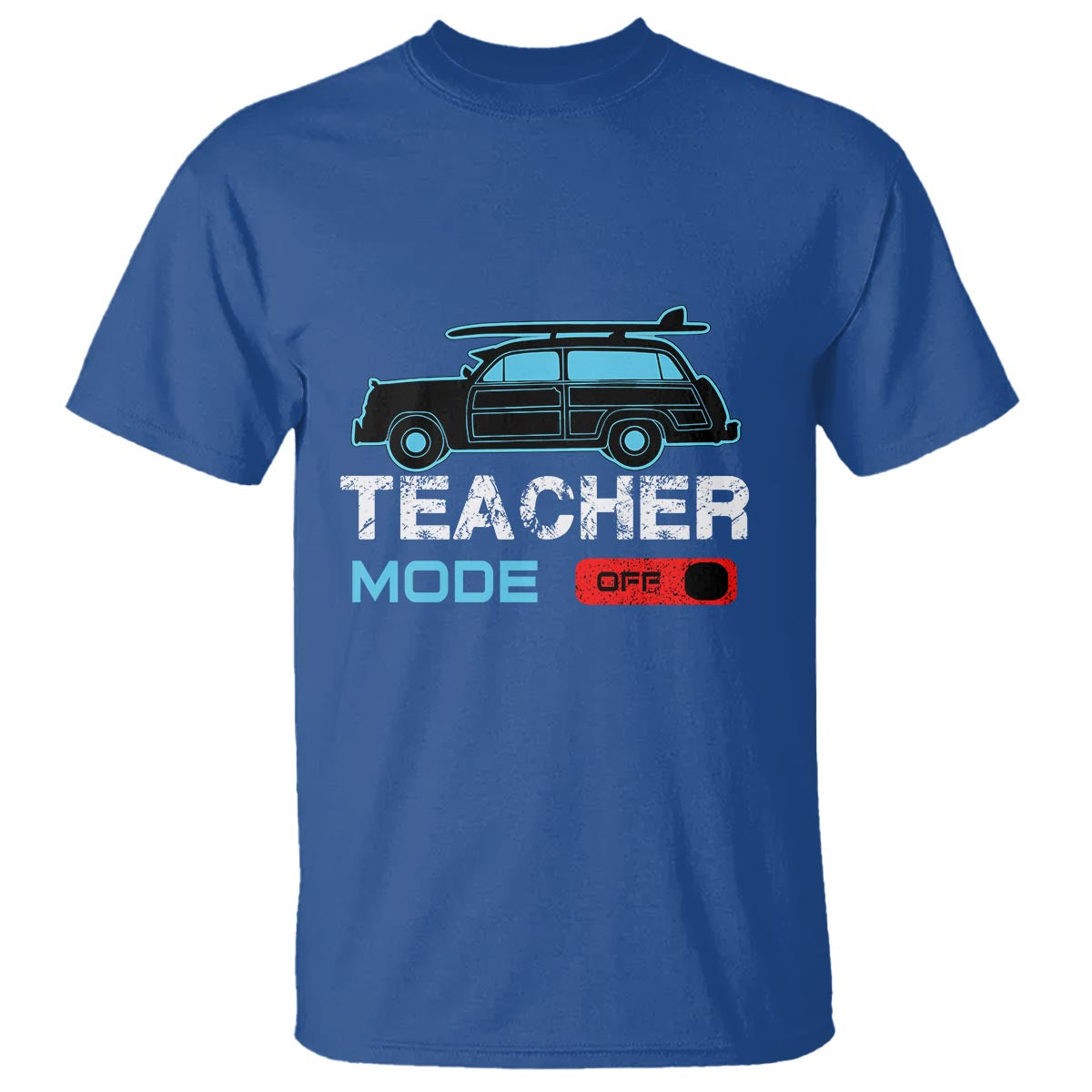 funny-summer-vacation-t-shirt-teacher-mode-off-beach-van-surfing
