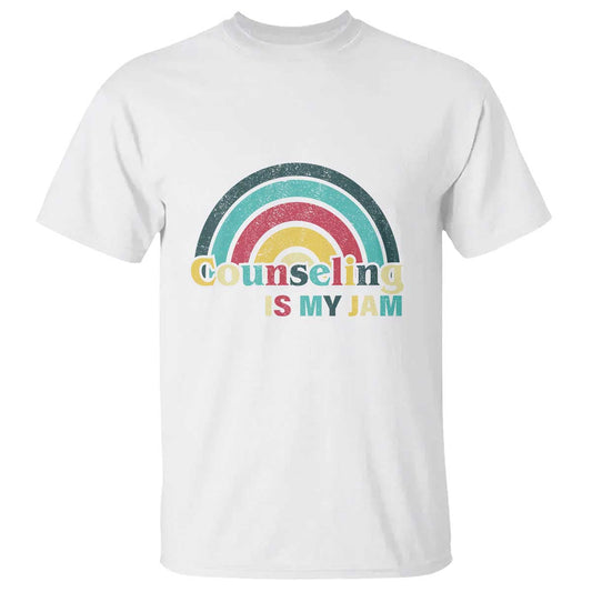 mental-illness-awareness-t-shirt-couseling-is-my-jam-retro-groove-rainbow