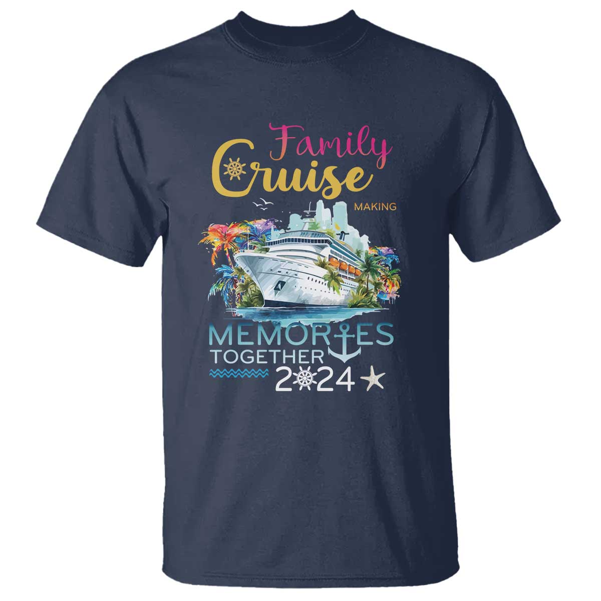 family-cruise-t-shirt-making-memories-2024-summer-vacation-party-family-matching