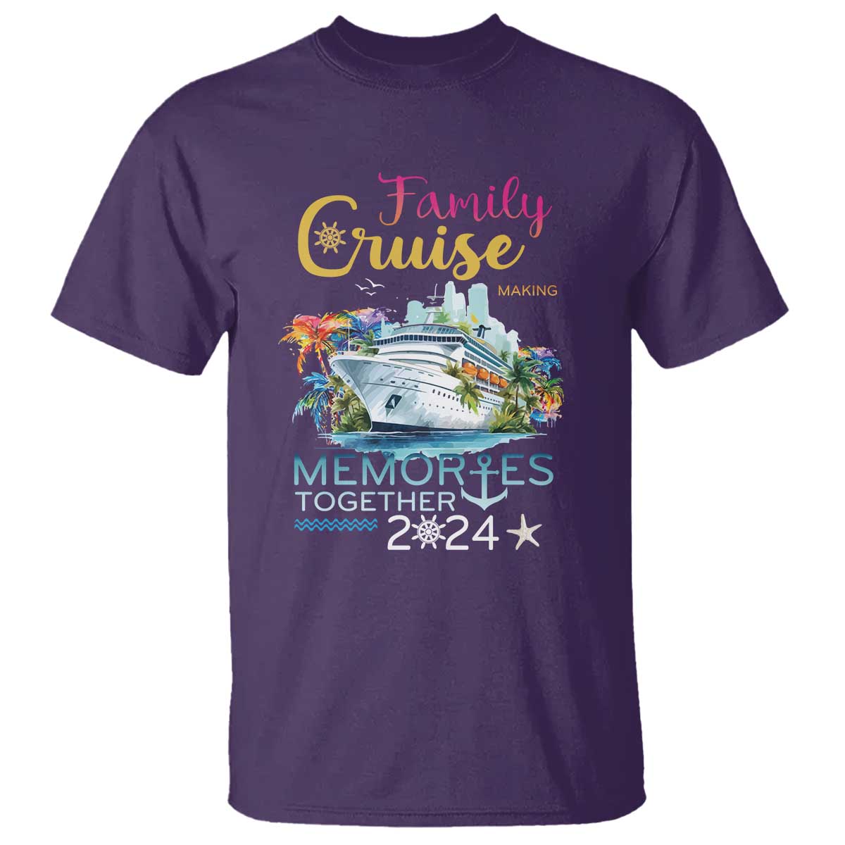 family-cruise-t-shirt-making-memories-2024-summer-vacation-party-family-matching
