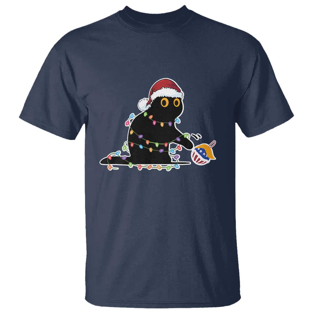 funny-harris-supporter-t-shirt-christmas-black-cat-with-bauble