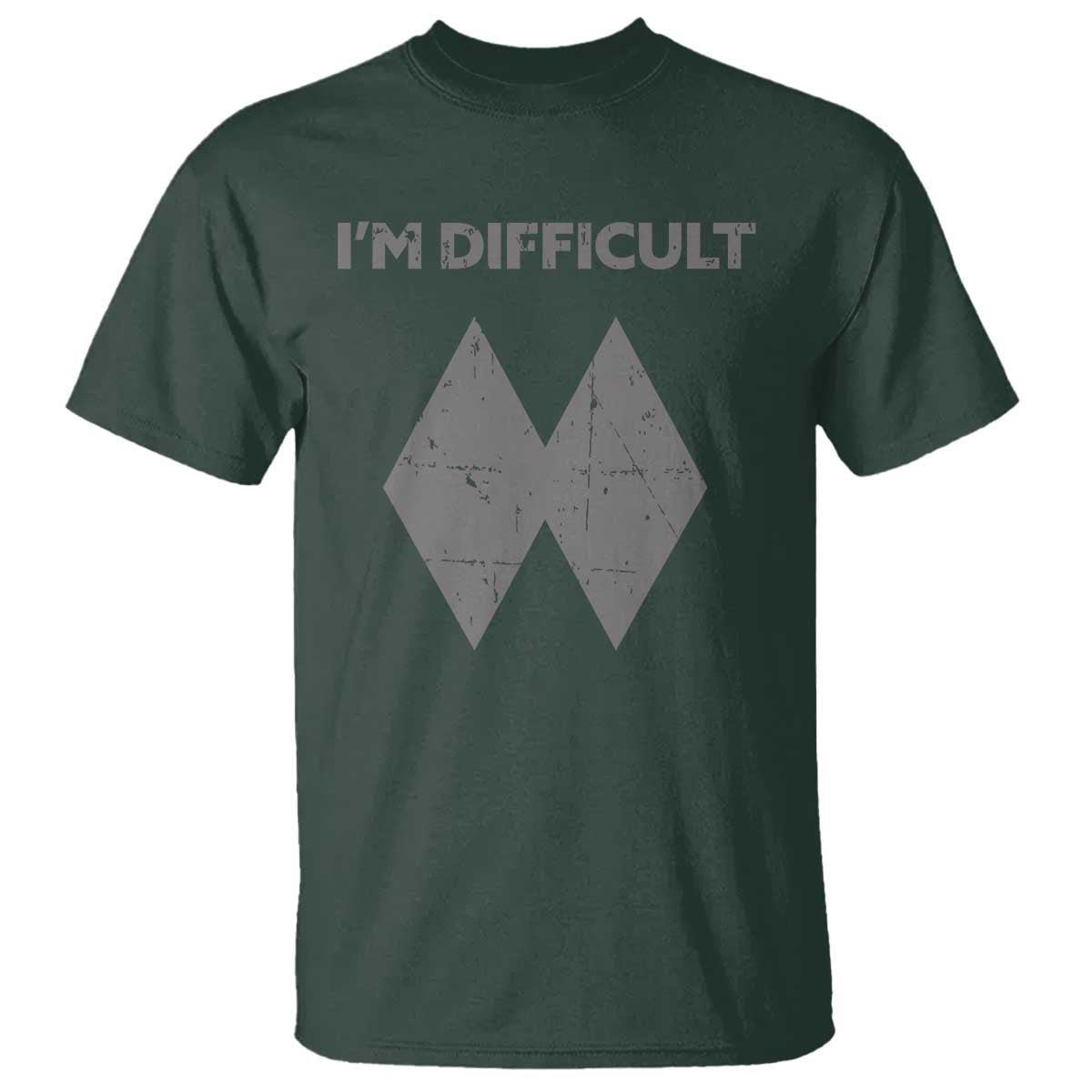 funny-ski-snowboard-t-shirt-im-difficult-double-black-diamonds