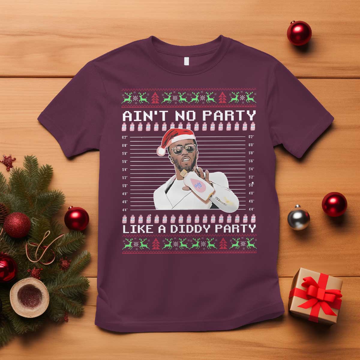 funny-aint-no-party-like-a-diddy-party-t-shirt-christmas-dirty-santa-diddy