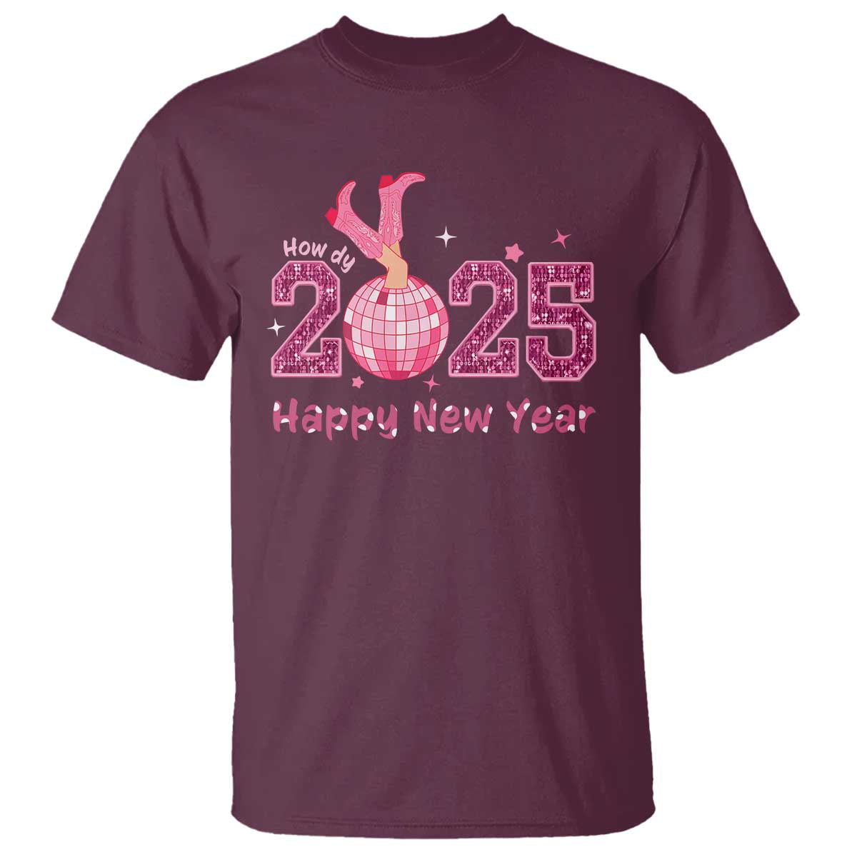 funny-howdy-2025-happy-new-year-t-shirt-cowgirl-new-years-eve-party-disco-ball