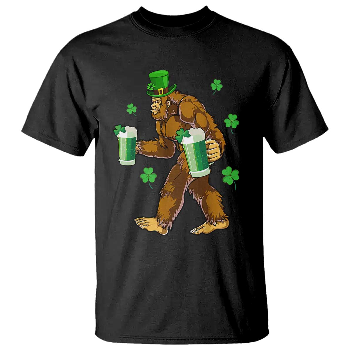 funny-bigfoot-st-patricks-day-irish-beer-drinking-t-shirt