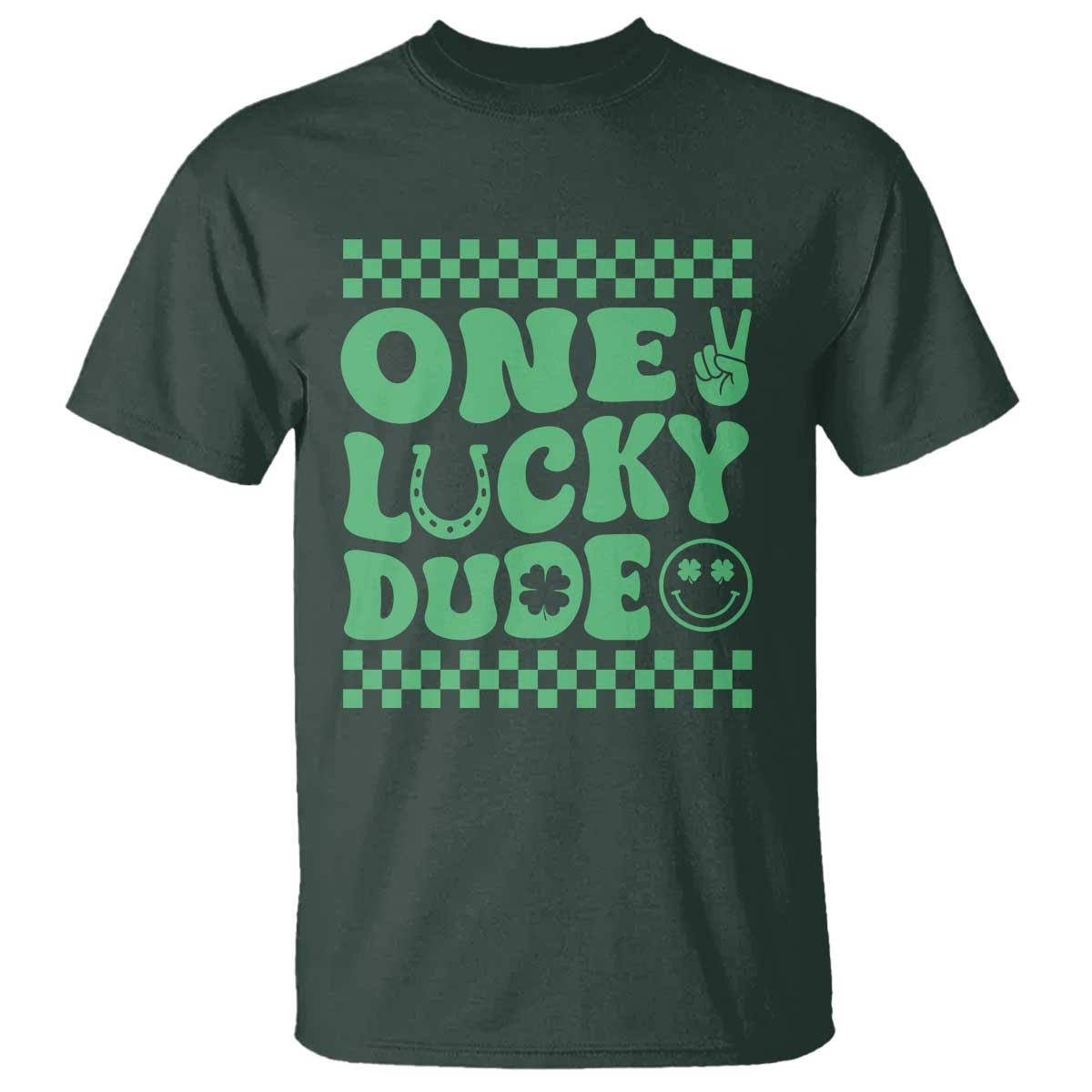 funny-one-lucky-dude-t-shirt-st-patricks-day-clover-horseshoe