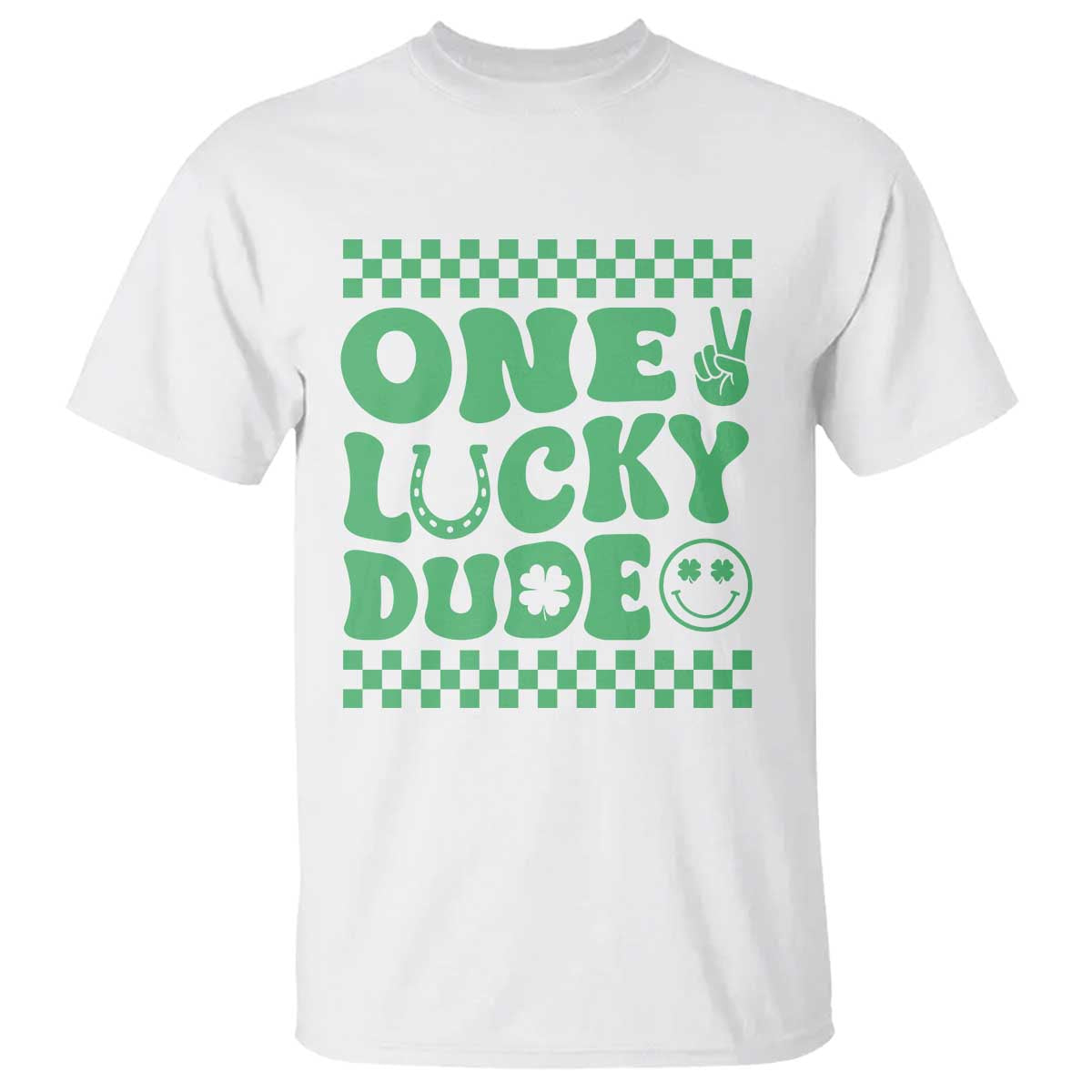 funny-one-lucky-dude-t-shirt-st-patricks-day-clover-horseshoe
