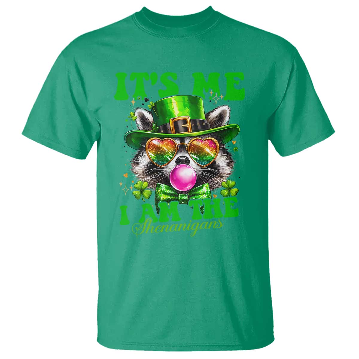 funny-its-me-i-am-the-shenanigans-t-shirt-st-patricks-day-racoon-shamrock