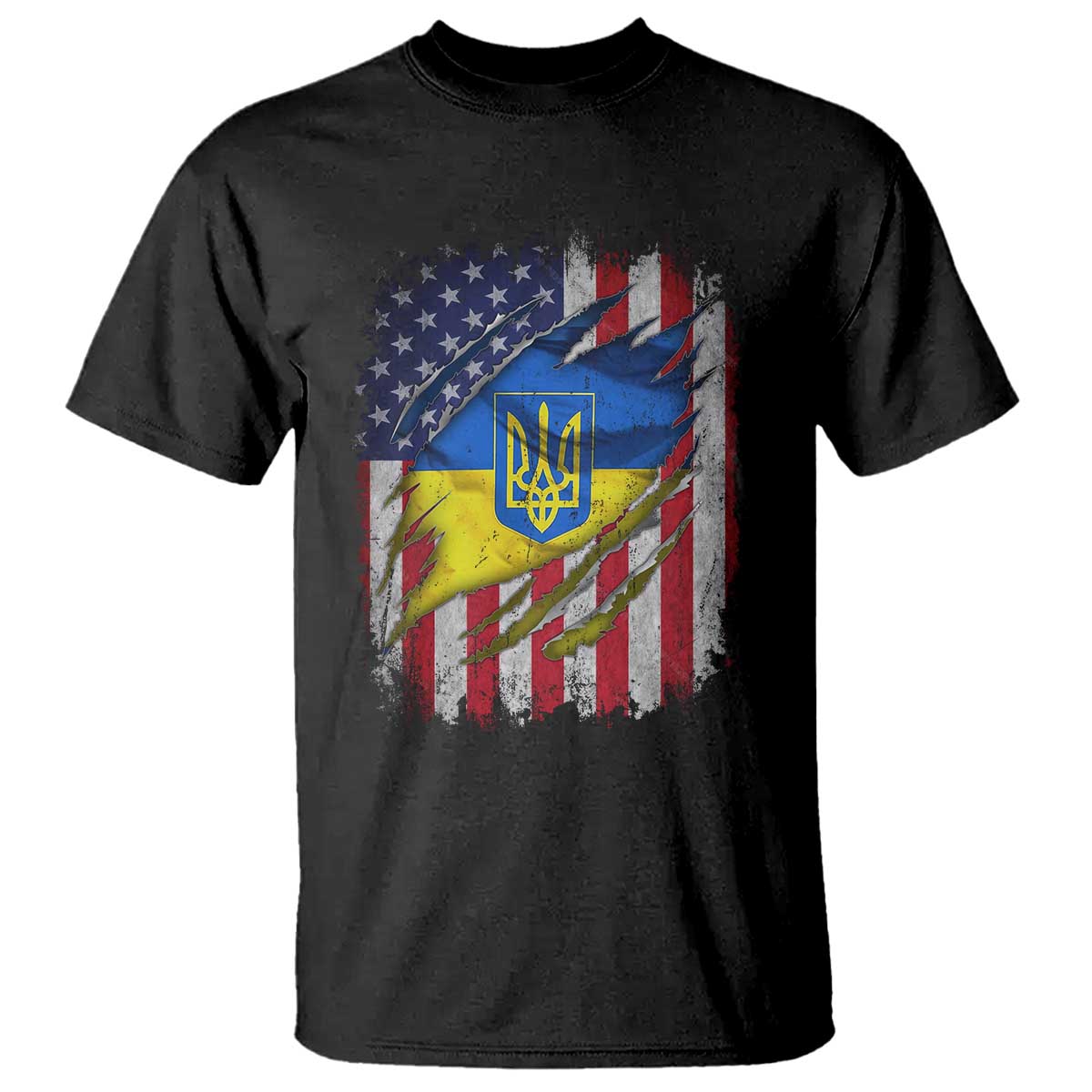 ukrainian-americans-pride-t-shirt-vintage-ukraine-usa-flag