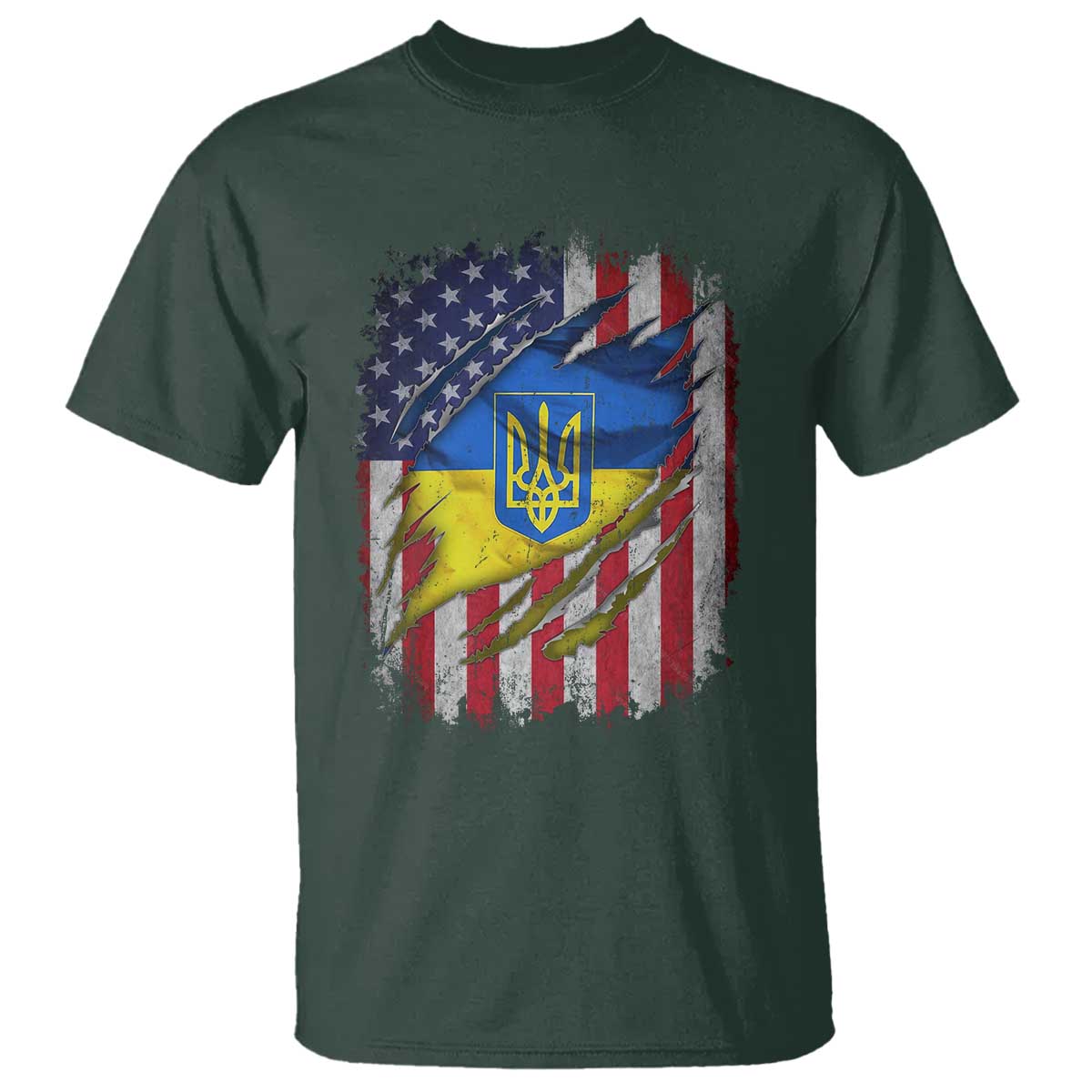 ukrainian-americans-pride-t-shirt-vintage-ukraine-usa-flag
