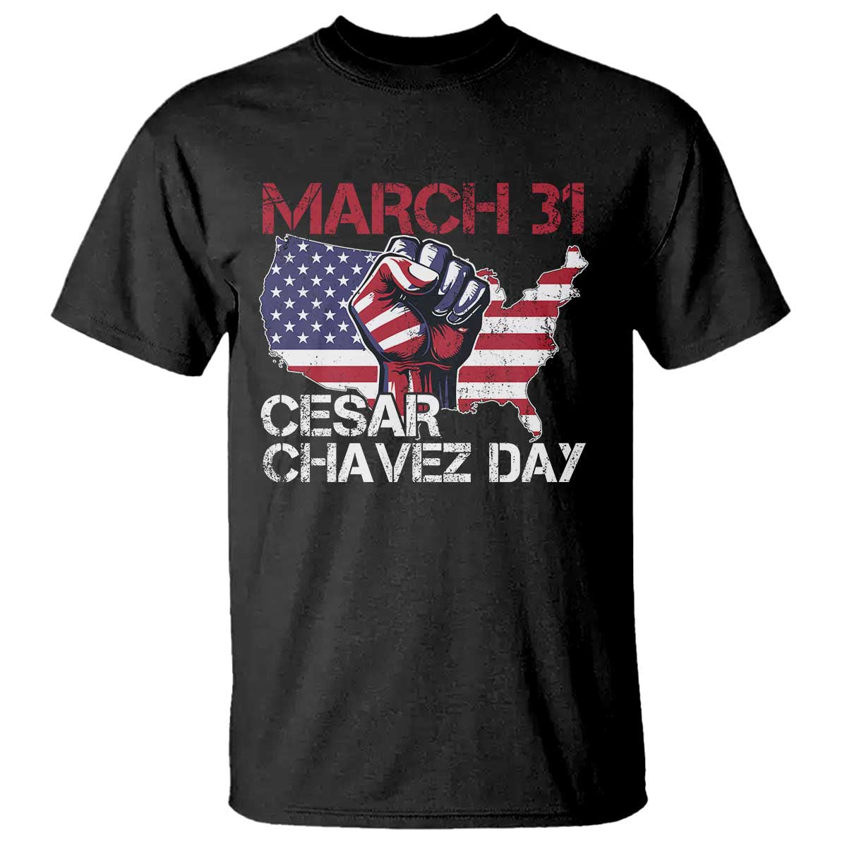 cesar-chavez-day-t-shirt-march-31-hand-fist-american-flag