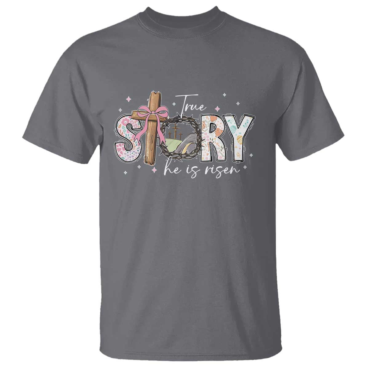 true-story-he-is-risen-t-shirt-christian-easter-day-religious-bible-verse