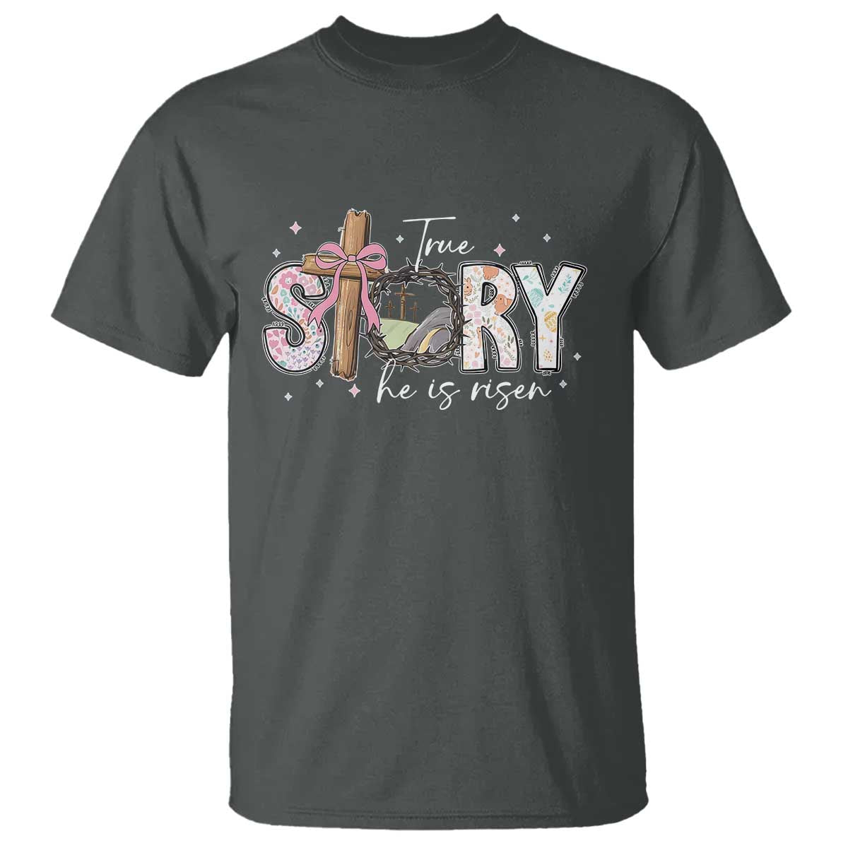 true-story-he-is-risen-t-shirt-christian-easter-day-religious-bible-verse