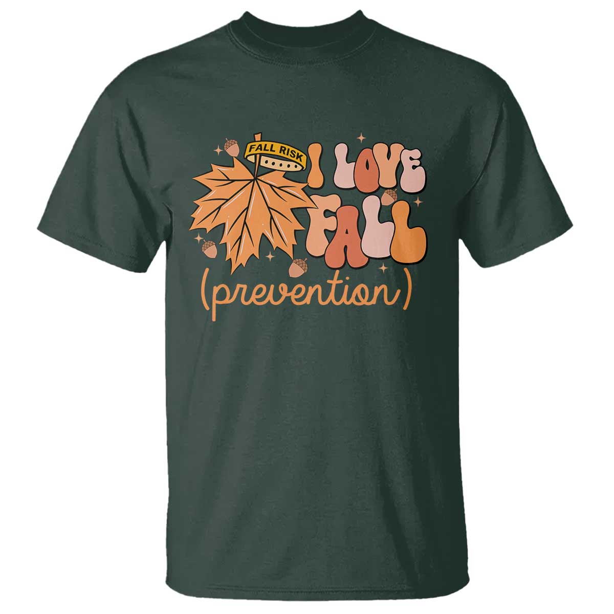 fall-physical-therapy-t-shirt-i-love-fall-prevention-retro-groove-maple-leaf-nuts