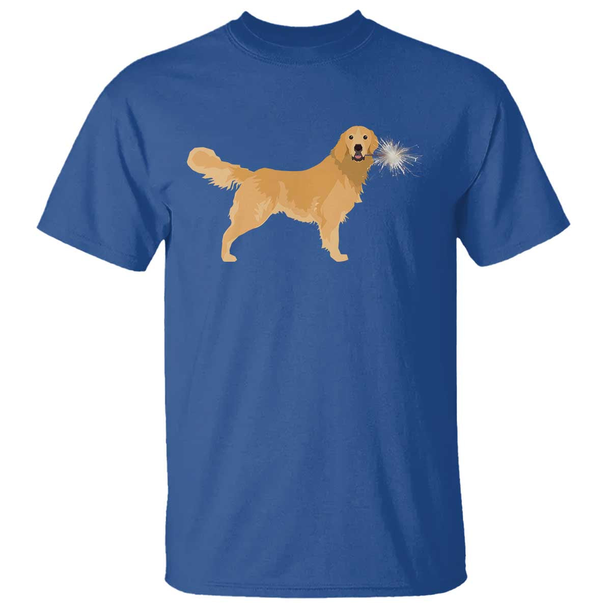 funny-golden-retriever-dog-new-year-2025-fireworks-t-shirt