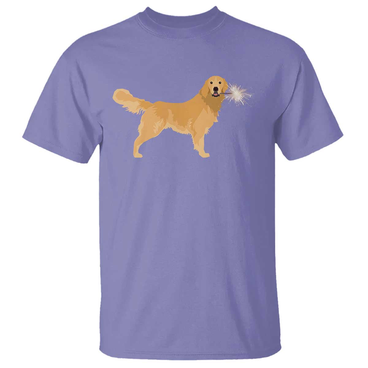 funny-golden-retriever-dog-new-year-2025-fireworks-t-shirt