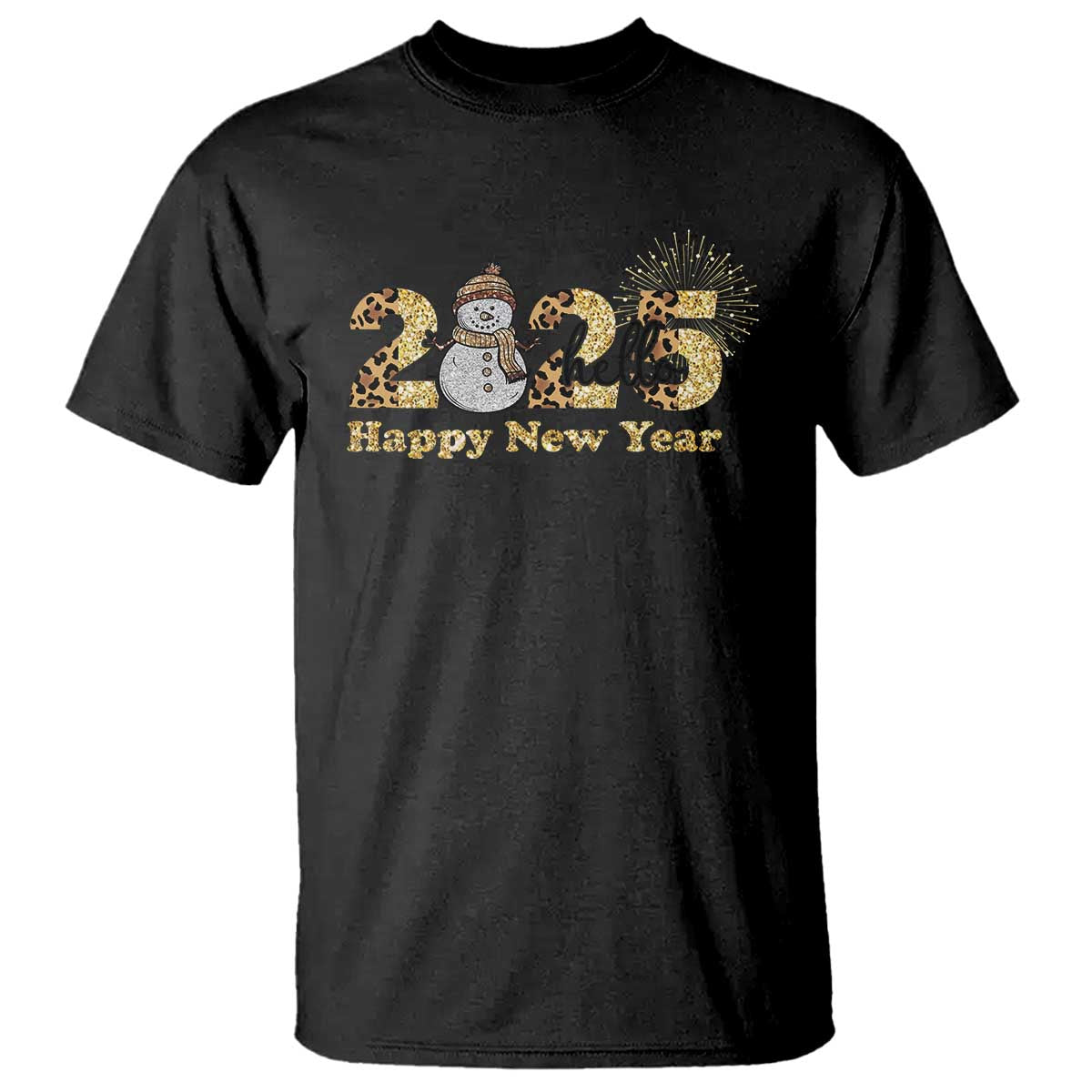 hello-2025-happy-new-year-t-shirt-fireworks-snowman