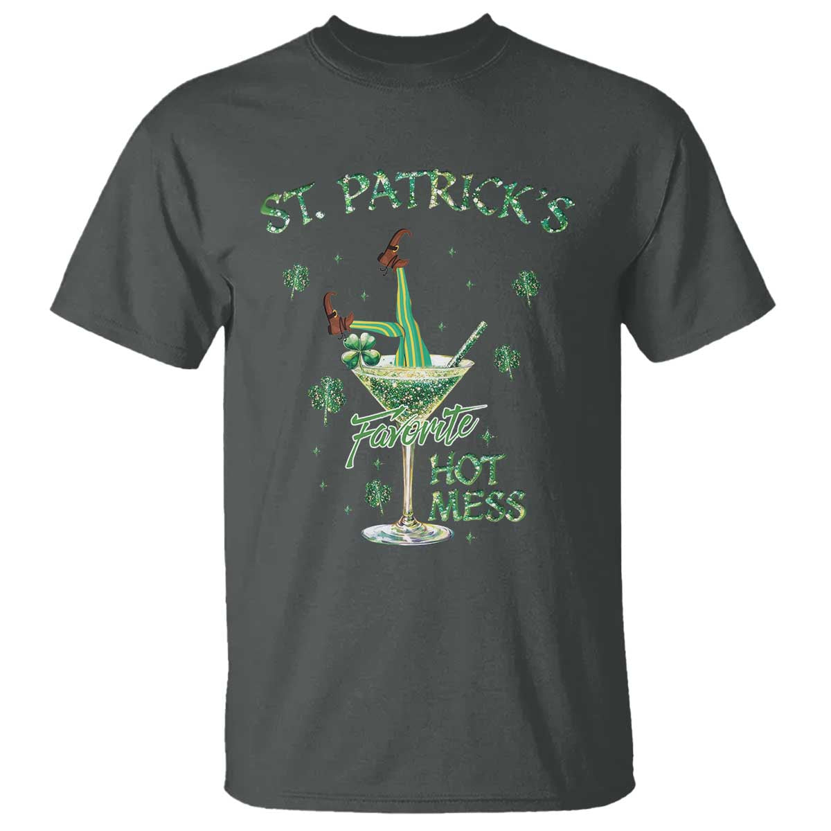 funny-st-patricks-favorite-hot-mess-t-shirt-drunk-leprechaun-cocktail