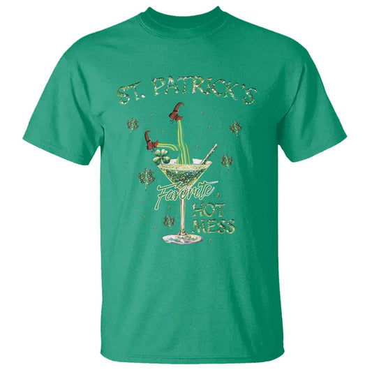 funny-st-patricks-favorite-hot-mess-t-shirt-drunk-leprechaun-cocktail