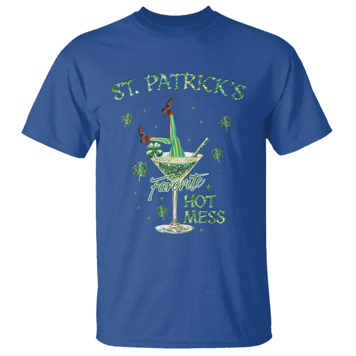 funny-st-patricks-favorite-hot-mess-t-shirt-drunk-leprechaun-cocktail
