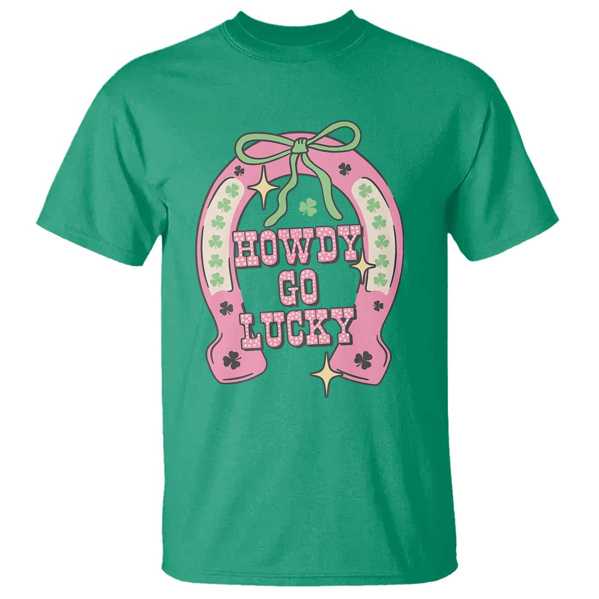 funny-st-patricks-day-cowgirl-coquette-t-shirt-howdy-go-lucky-pink-horseshoe