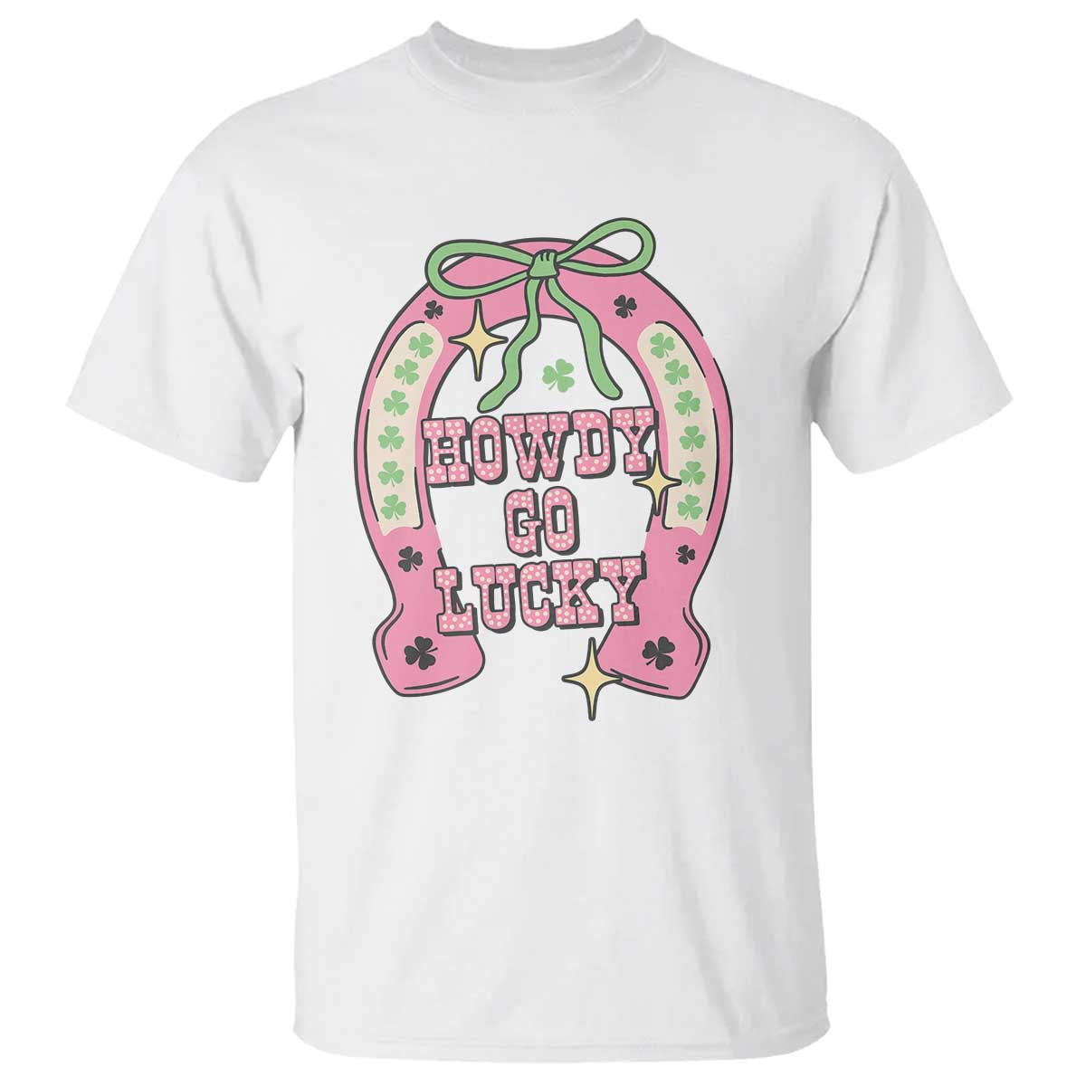 funny-st-patricks-day-cowgirl-coquette-t-shirt-howdy-go-lucky-pink-horseshoe
