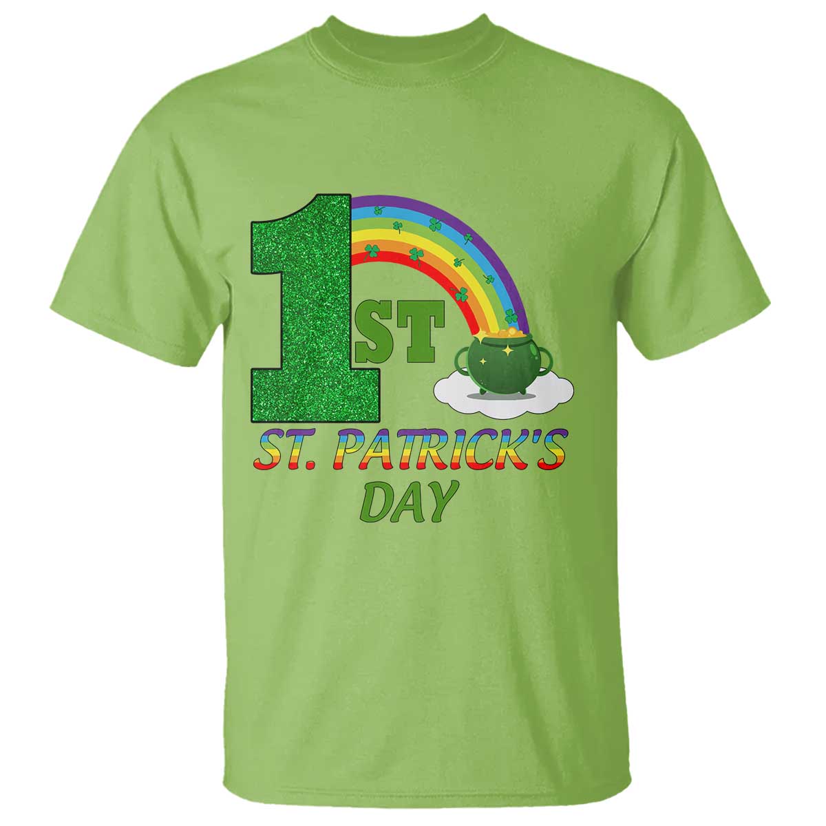 funny-first-1st-st-patricks-day-t-shirt-shamrock-rainbow-glitter-print