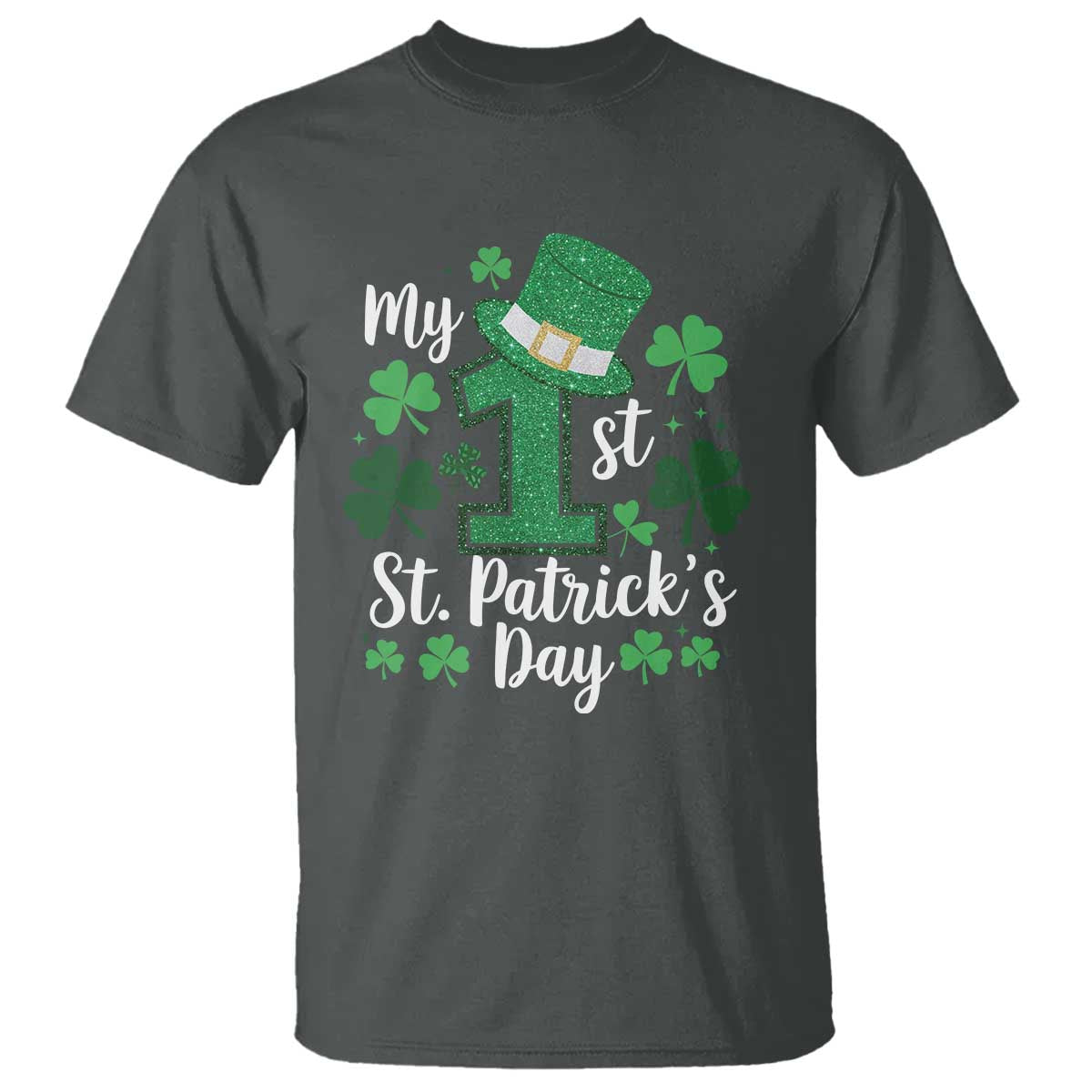 funny-my-1st-st-patricks-day-t-shirt-shamrock-glitter-print