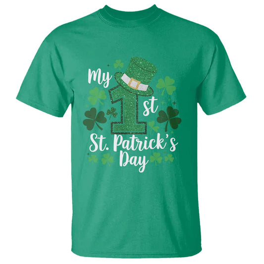 funny-my-1st-st-patricks-day-t-shirt-shamrock-glitter-print