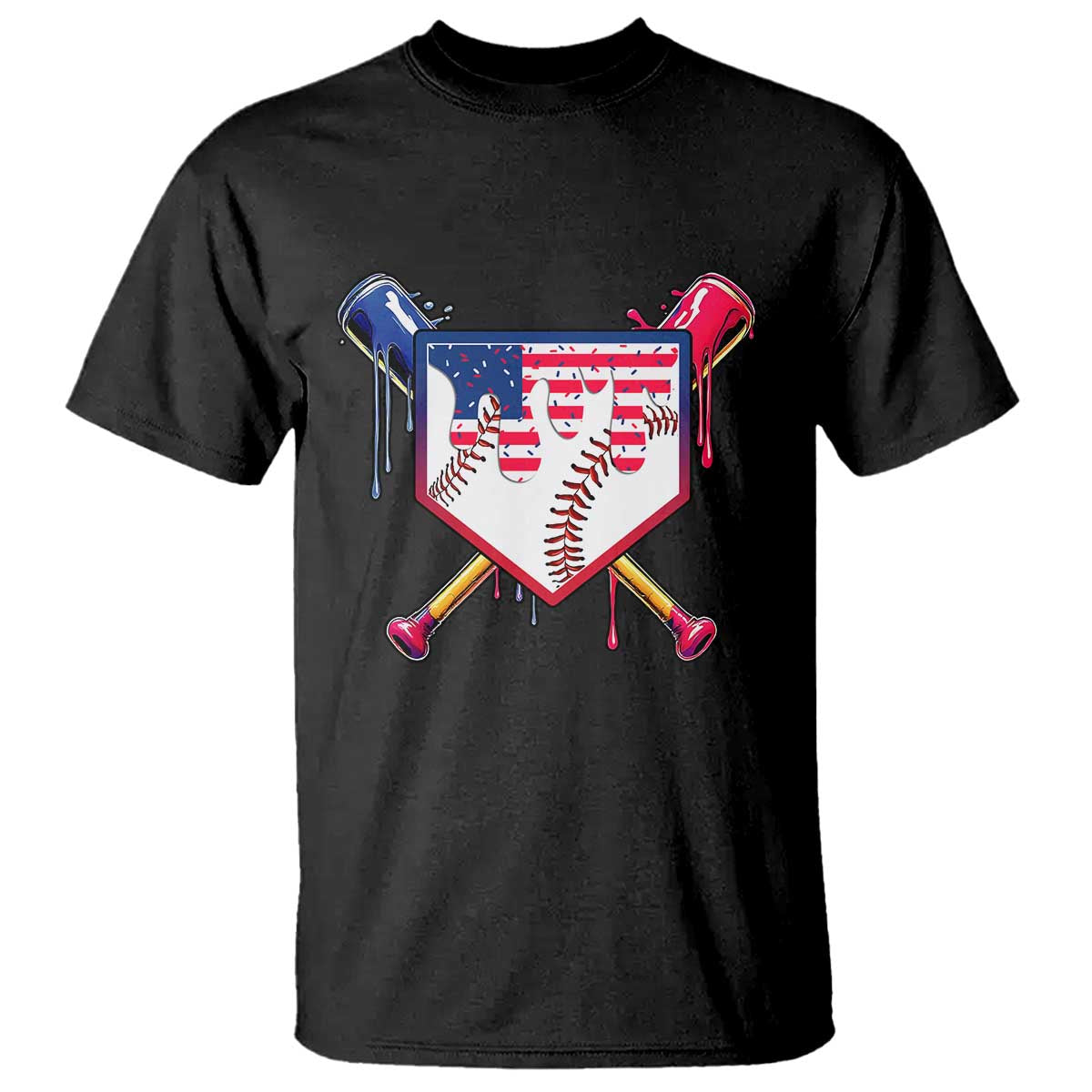 funny-ice-cream-baseball-drip-american-flag-t-shirt-4th-of-july