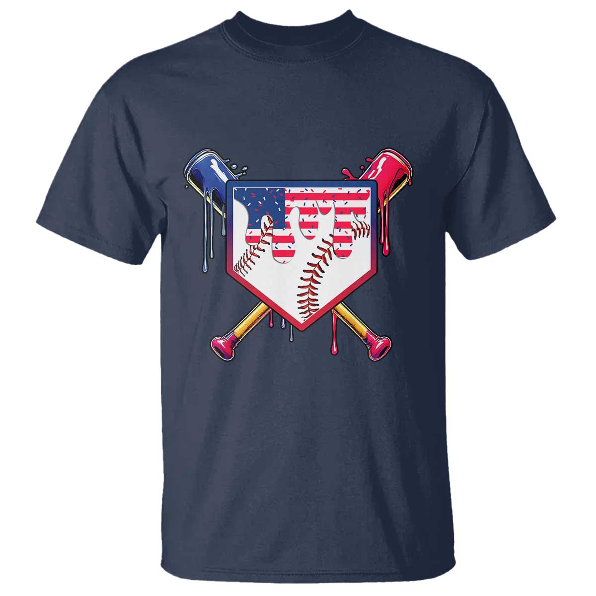 funny-ice-cream-baseball-drip-american-flag-t-shirt-4th-of-july