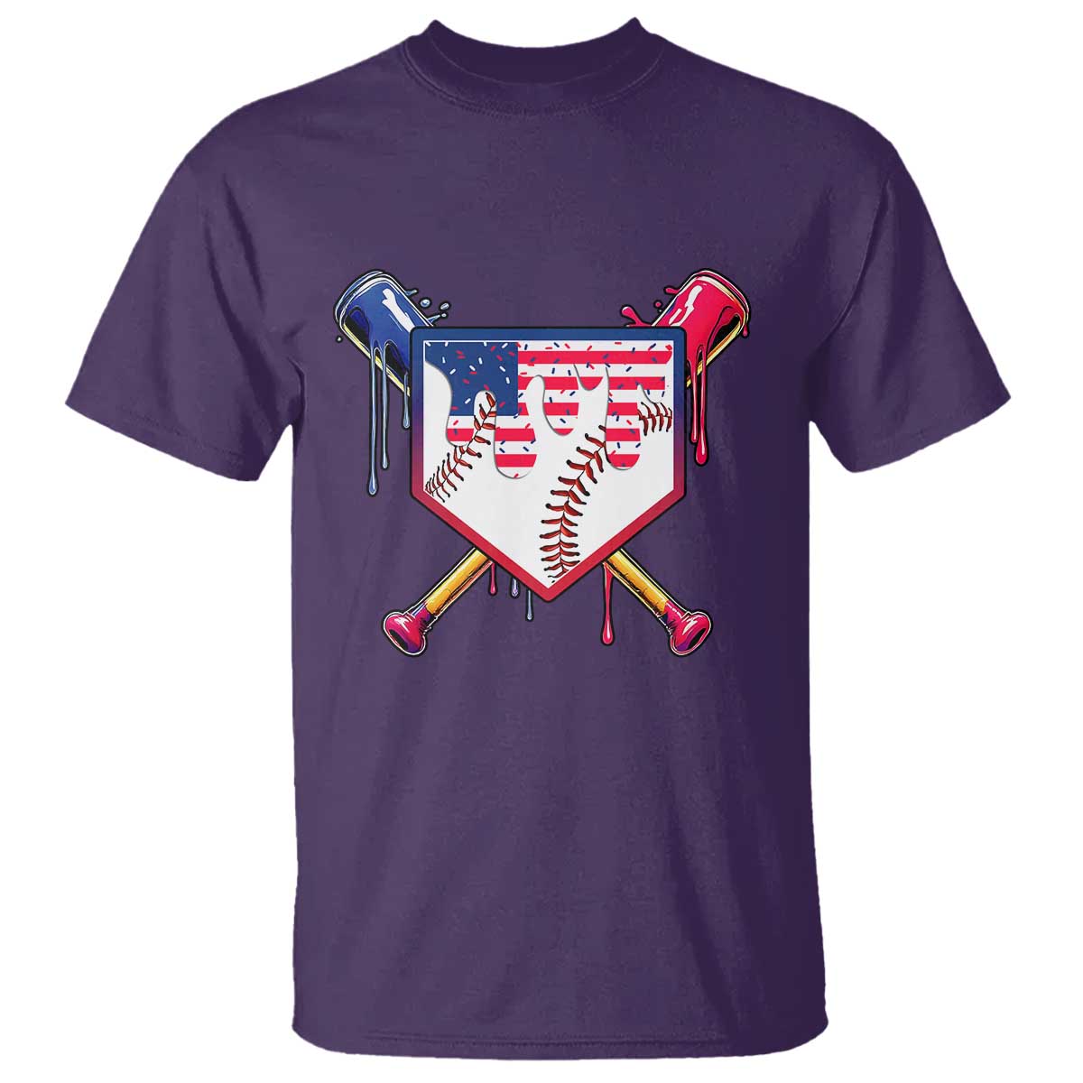 funny-ice-cream-baseball-drip-american-flag-t-shirt-4th-of-july