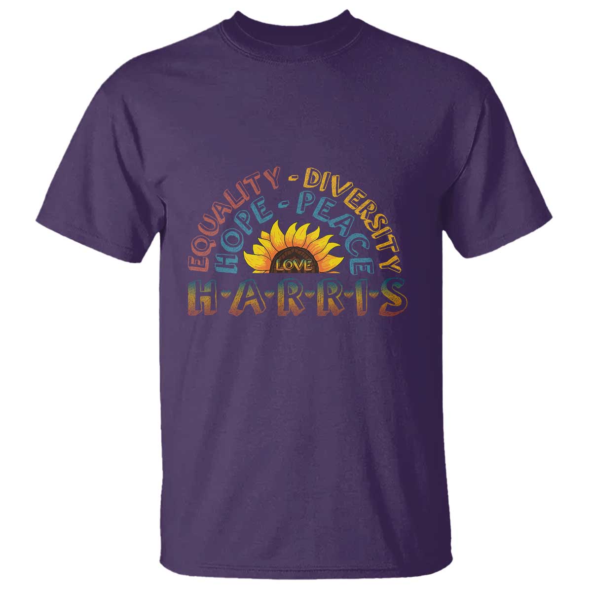harris-supporter-t-shirt-peace-love-equality-hope-diversity-sunflower