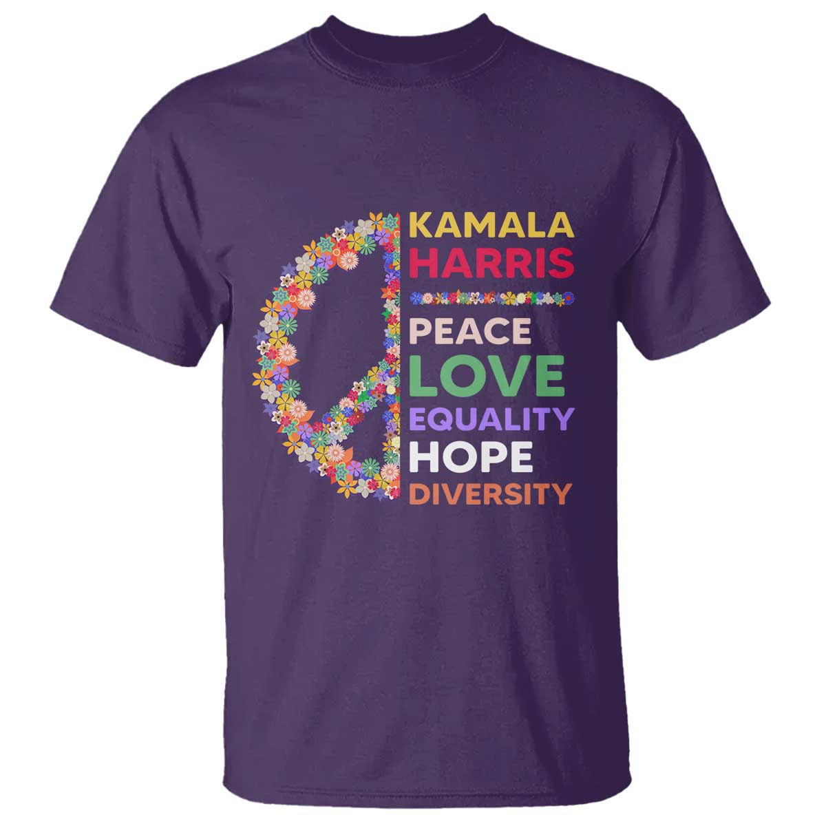 harris-supporter-t-shirt-peace-love-equality-hope-diversity-retro-flower-peace-sign