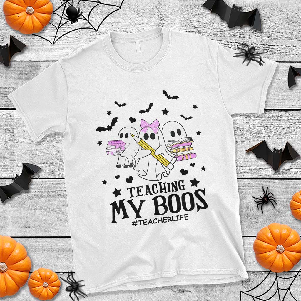 funny-teacher-halloween-t-shirt-teaching-my-boos-teacherlife-ghost-pencil-book