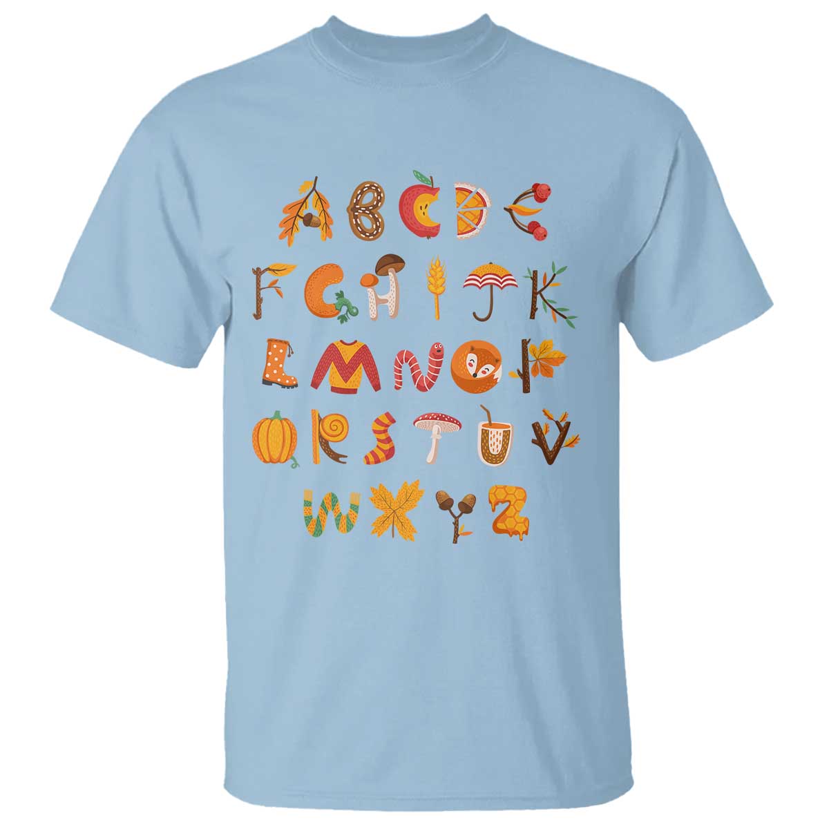 funny-kindergarten-teacher-t-shirt-thanksgiving-alphabet-learning-autumn-season