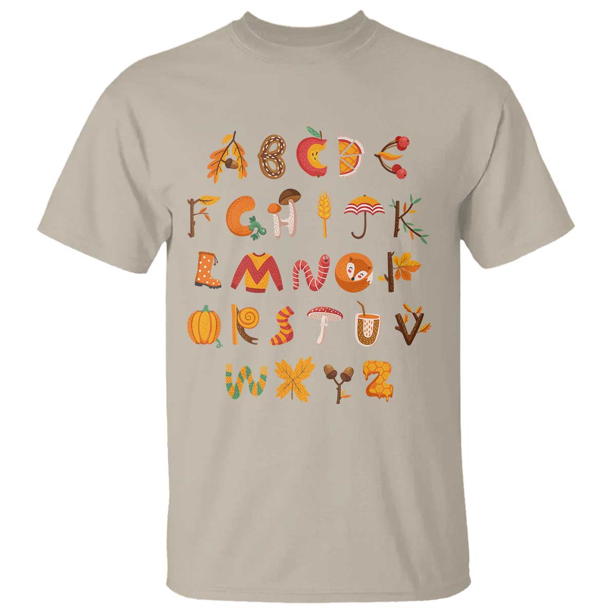 funny-kindergarten-teacher-t-shirt-thanksgiving-alphabet-learning-autumn-season