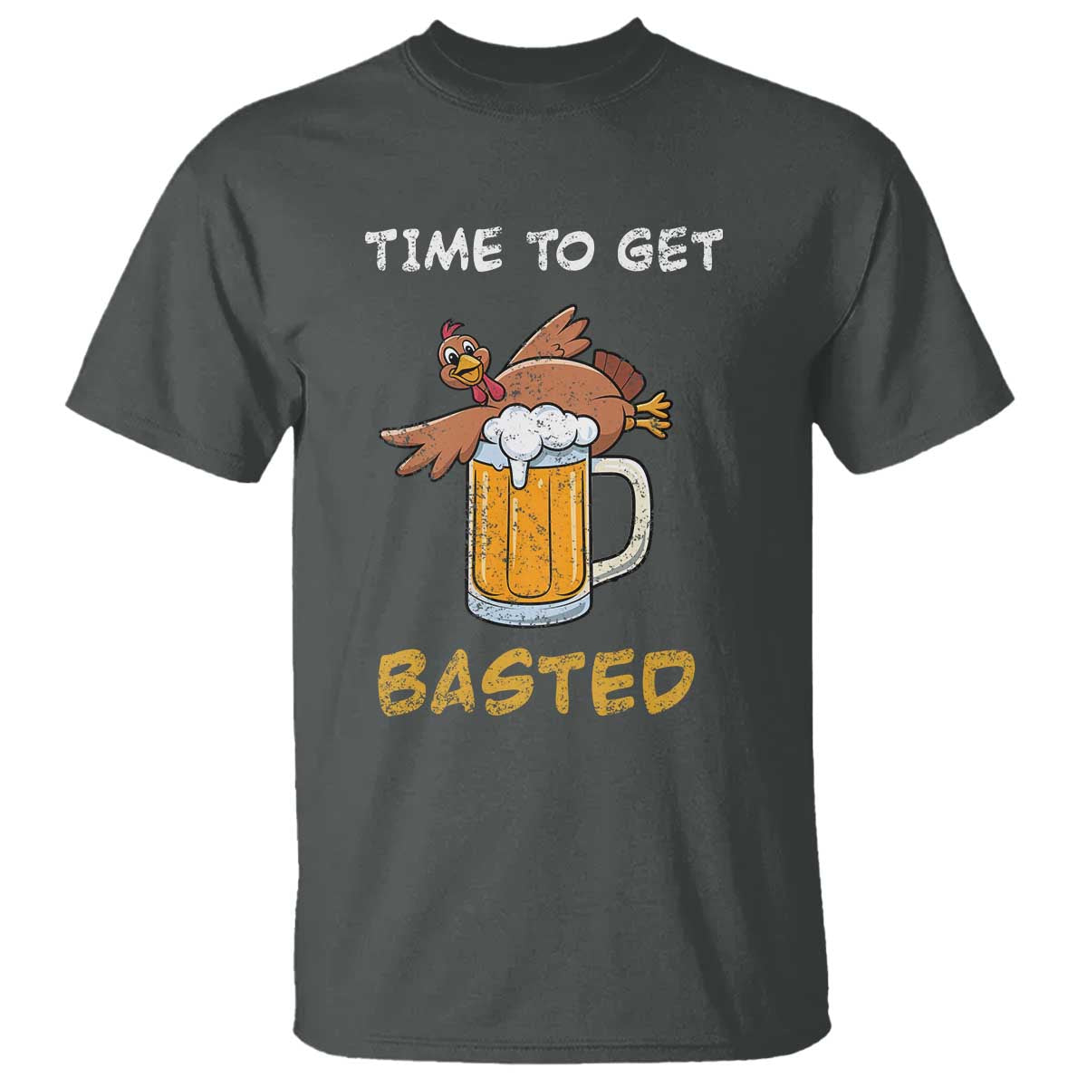 funny-thanksgiving-beer-t-shirt-time-to-get-basted-vintage-turkey
