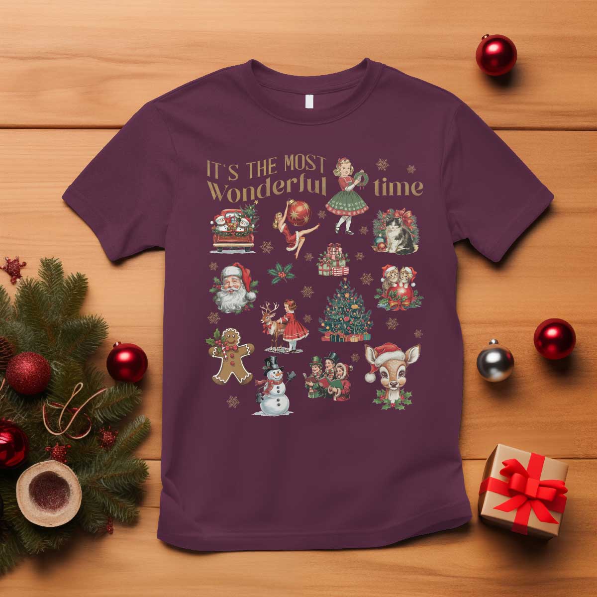 retro-vintage-christmas-t-shirt-its-the-most-wonderful-time-xmas