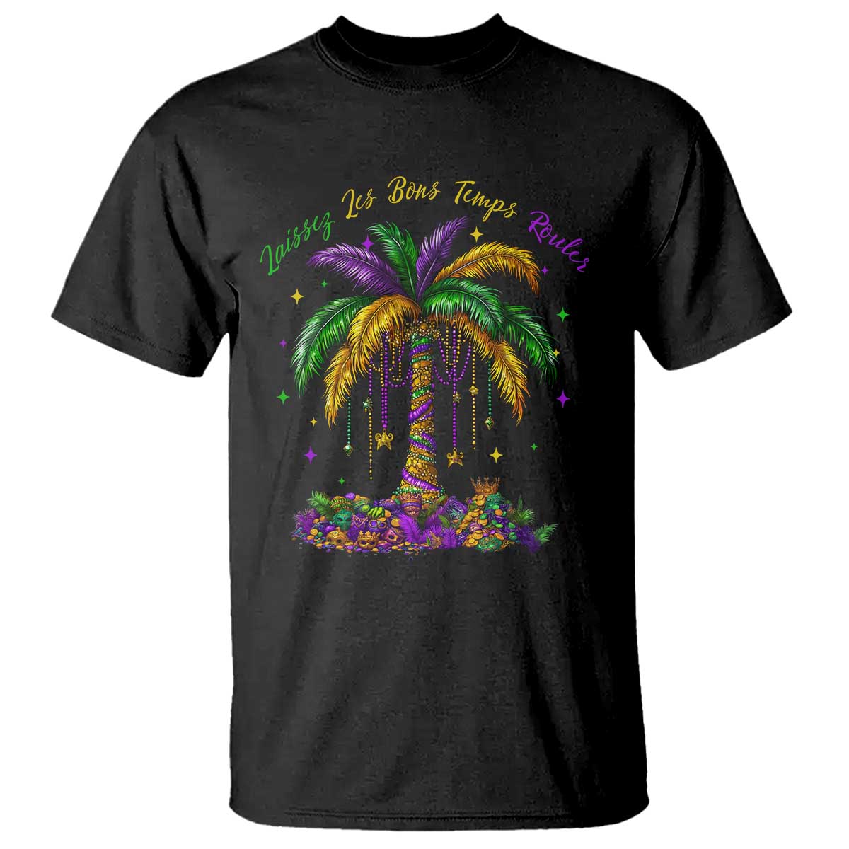 funny-mardi-gras-coconut-palm-tree-t-shirt-laissez-les-bons-temps-rouler-beads-masks