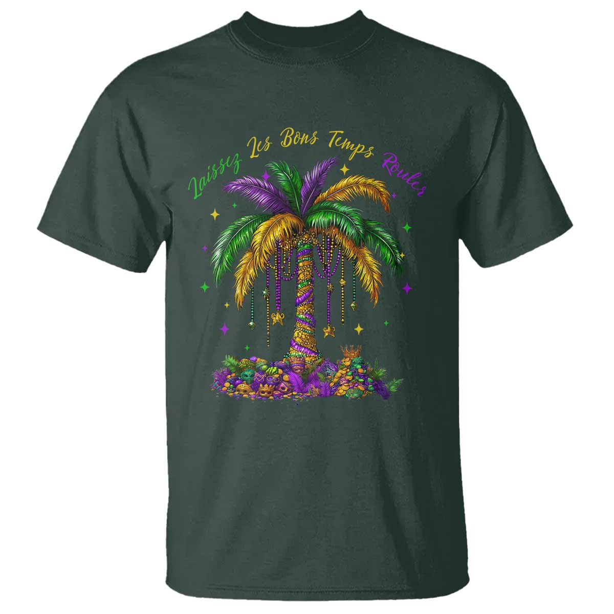funny-mardi-gras-coconut-palm-tree-t-shirt-laissez-les-bons-temps-rouler-beads-masks