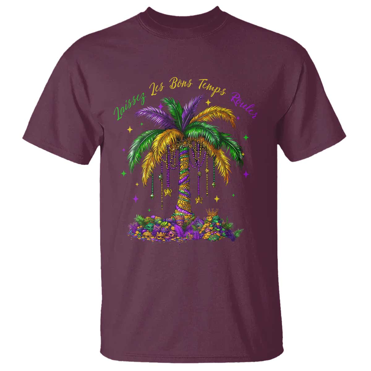 funny-mardi-gras-coconut-palm-tree-t-shirt-laissez-les-bons-temps-rouler-beads-masks