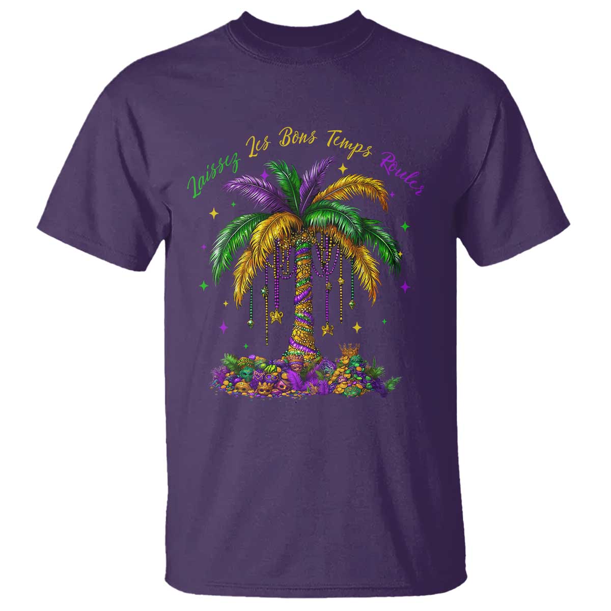 funny-mardi-gras-coconut-palm-tree-t-shirt-laissez-les-bons-temps-rouler-beads-masks