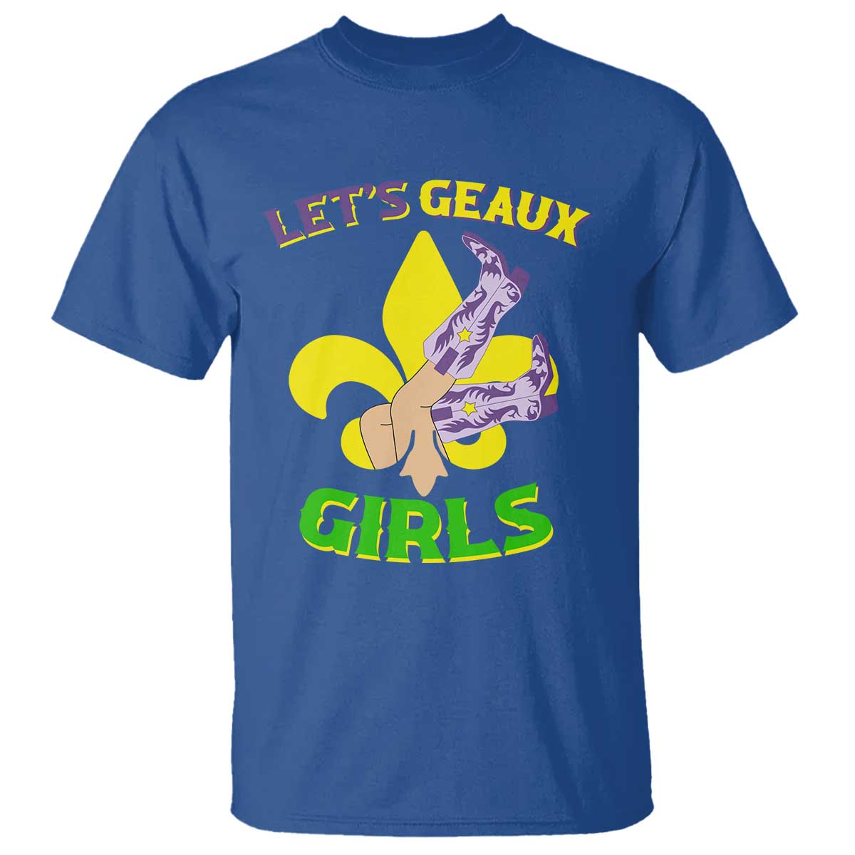 funny-mardi-gras-cowgirl-t-shirt-lets-geaux-girls-fleur-de-lys