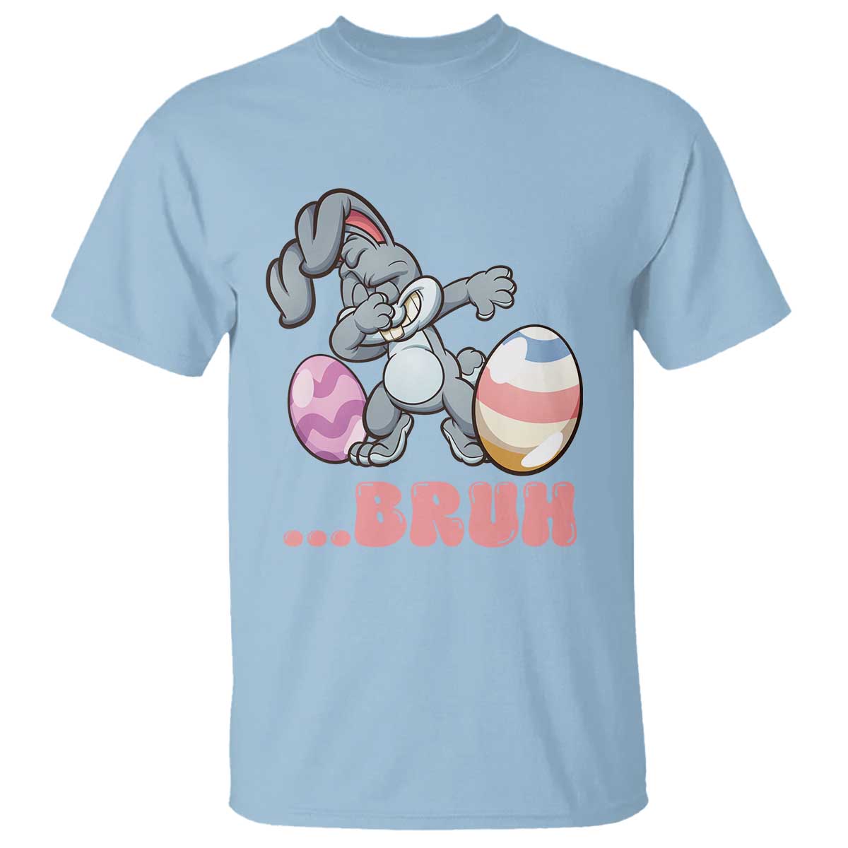 funny-bruh-dab-rabbit-eggs-easter-day-t-shirt